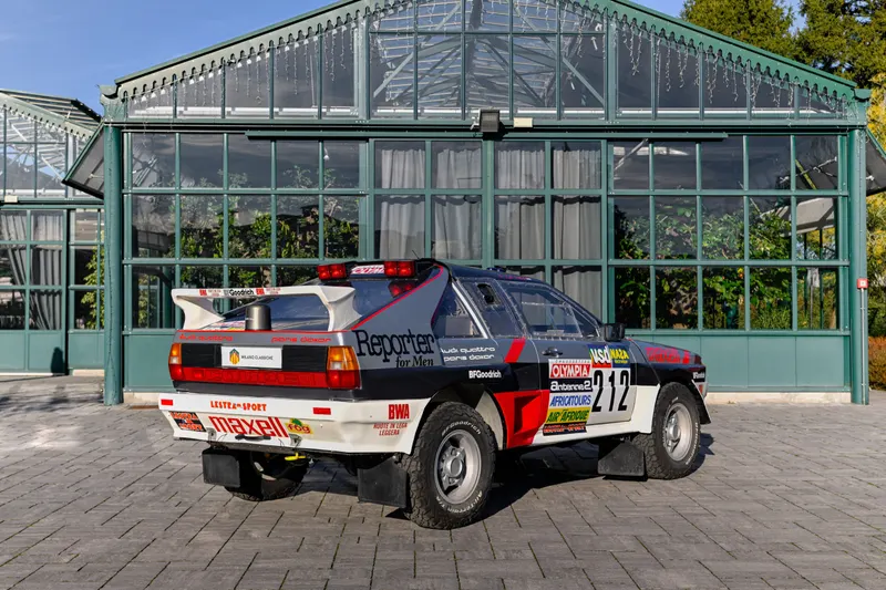 Audi Quattro De Paoli Parigi - Dakar 1986 6