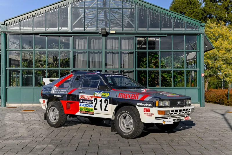 Audi Quattro De Paoli Parigi - Dakar 1986 8
