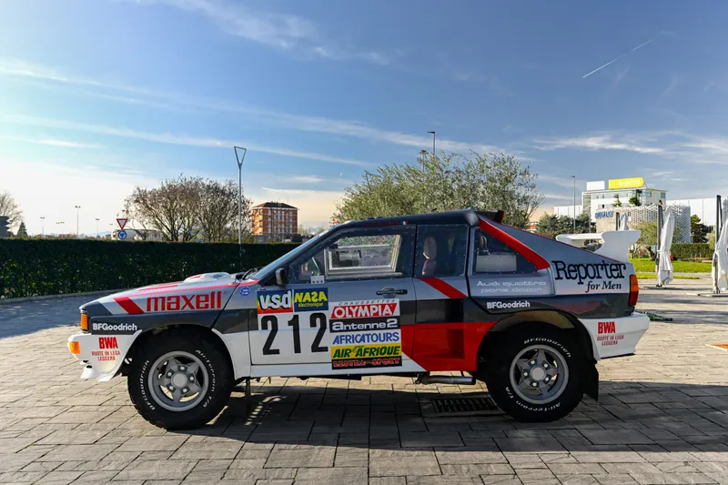 Audi Quattro De Paoli Parigi - Dakar 1986 3