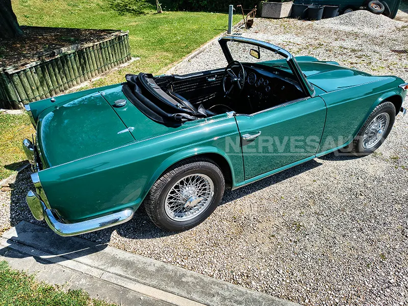 Triumph TR4 IRS Verde inglese 9