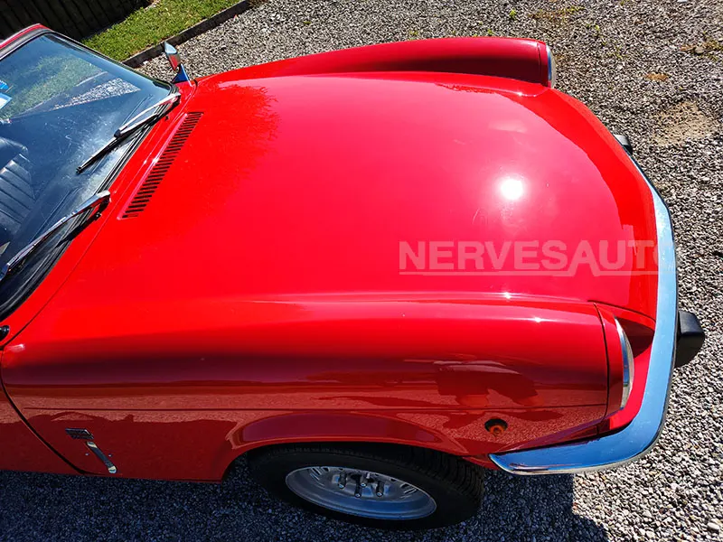 Triumph Spitfire 1300 Rosso Interni Neri 1980 Guida a 8
