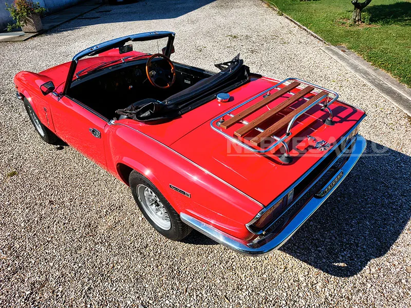 Triumph Spitfire 1300 Rosso Interni Neri 1980 Guida a 4