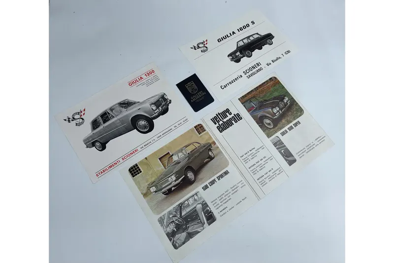 Alfa Romeo Giulia 1600 S Scioneri Rare and unique 11