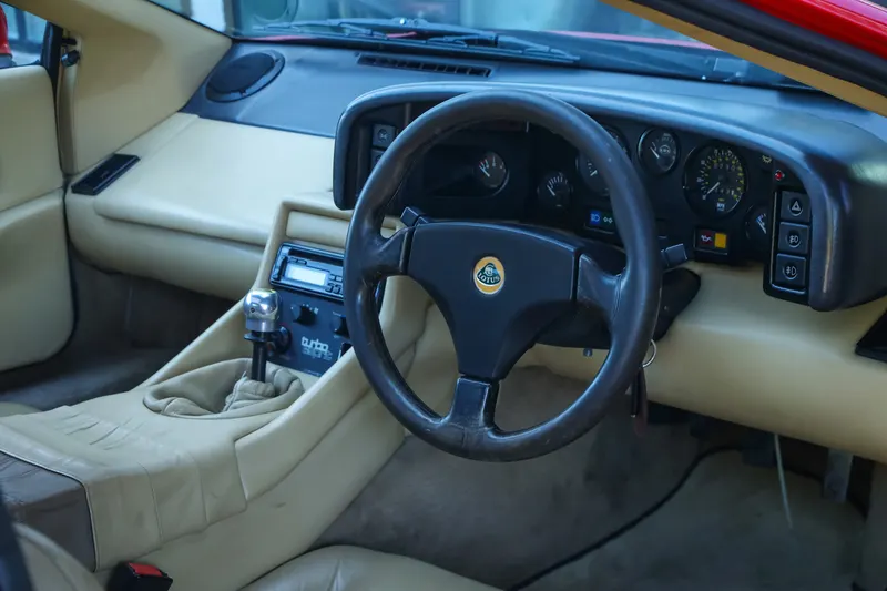 Lotus Esprit S Turbo with the Targa sunroof RHD. 3