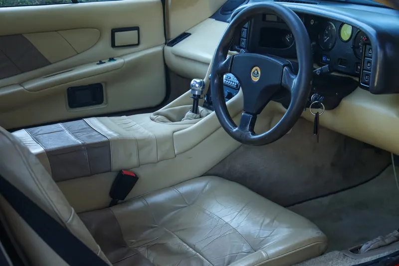 Lotus Esprit S Turbo with the Targa sunroof RHD. 13