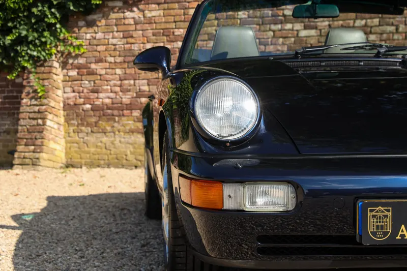 Porsche 964 Carrera 4 Cabriolet "Unique Carraragrau full leather" 13