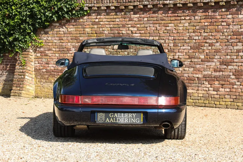 Porsche 964 Carrera 4 Cabriolet "Unique Carraragrau full leather" 6