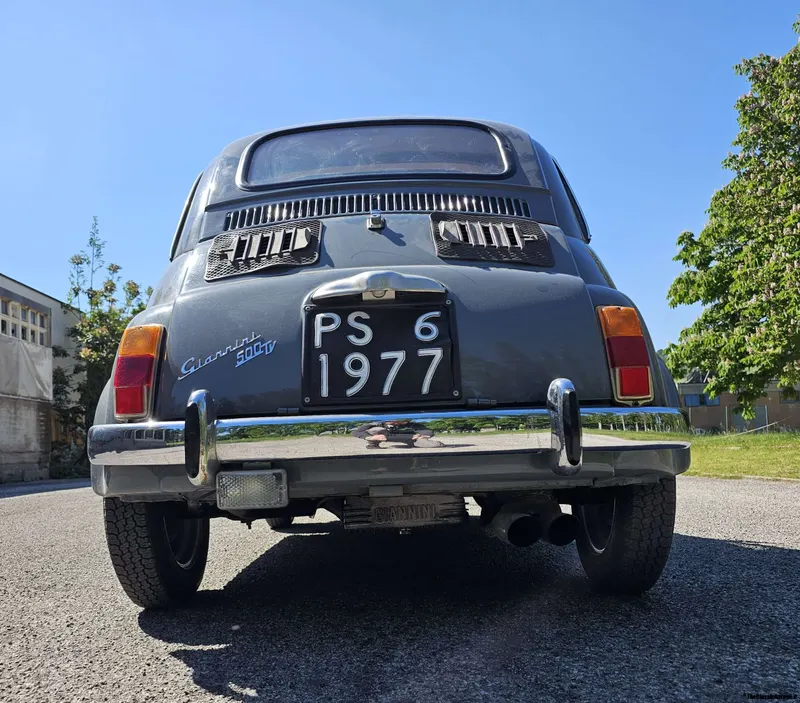 Fiat 500 Giannini TV base F - Asi 4