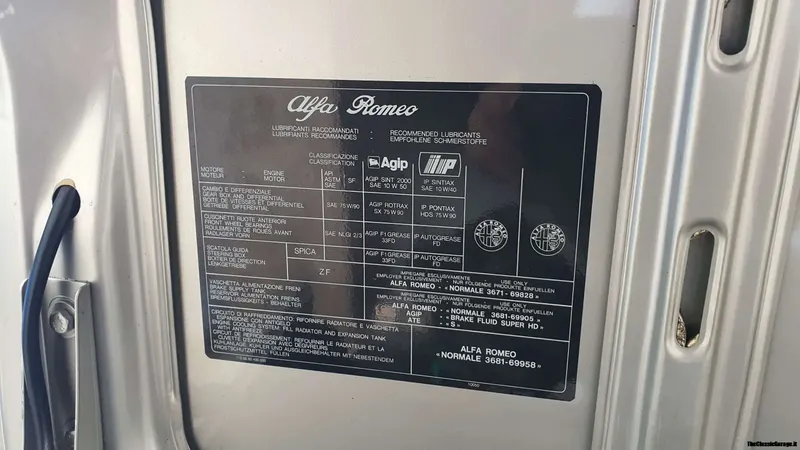 Alfa Romeo 75 1.6 Carburatori 2