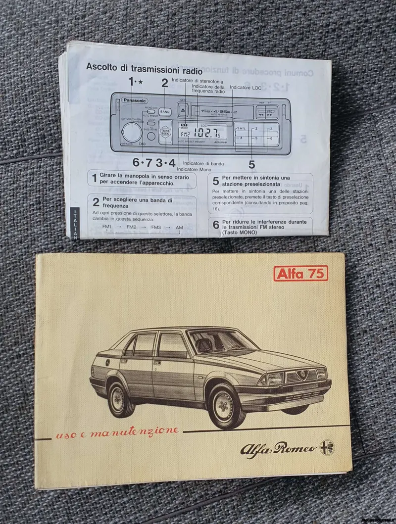 Alfa Romeo 75 1.6 Carburatori 9