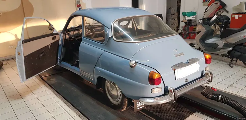 Saab 96 V4 DeLuxe Coupe' - Asi 53