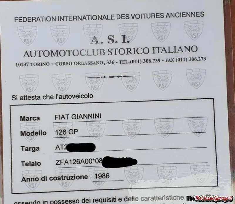 Fiat 126 Giannini 650 GP - ASI 48