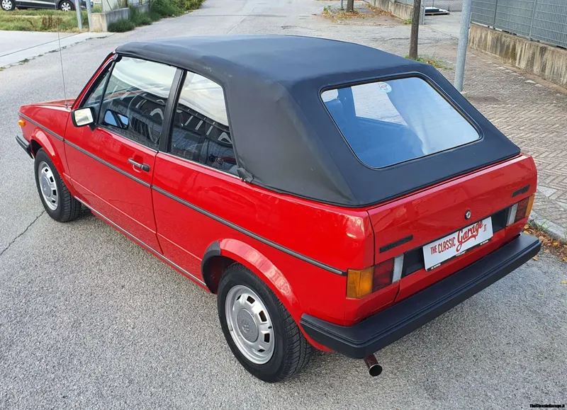 Volkswagen Golf 1.1 Cabriolet GL mk1 9