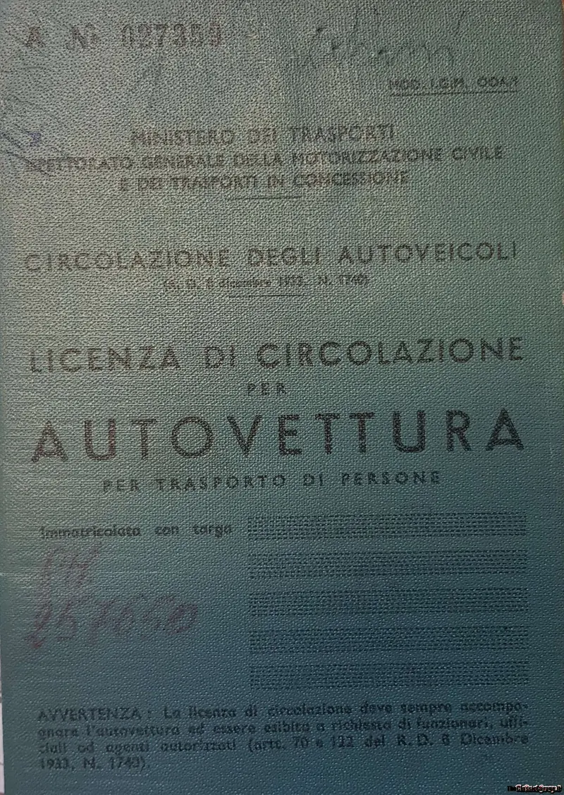 Fiat 600 Prima Serie - Asi 24