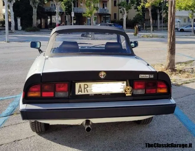 Alfa Romeo Duetto 1.6 Aerodinamica  - Asi 5