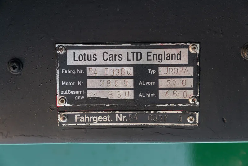Lotus EUROPA II° SERIE 69