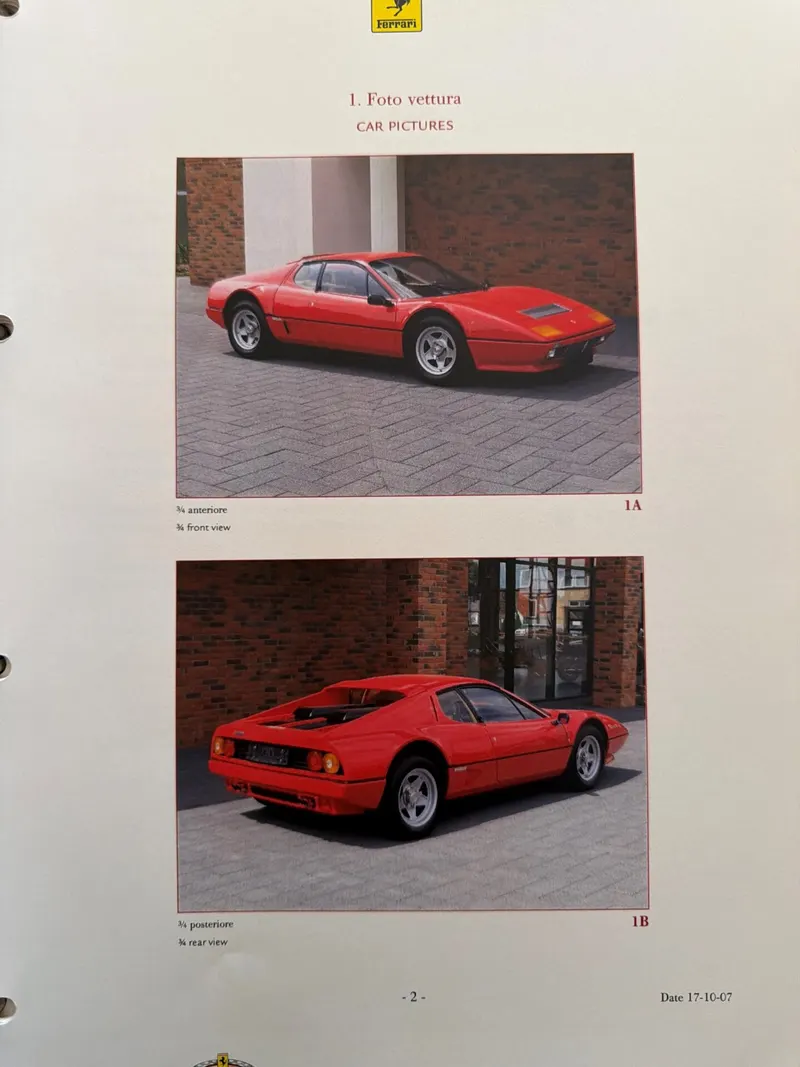 Ferrari 512 BBi 85