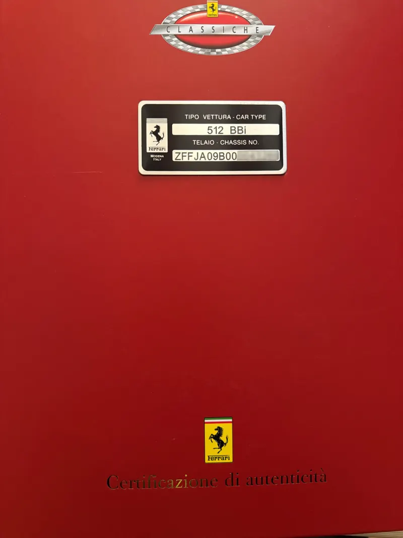 Ferrari 512 BBi 84