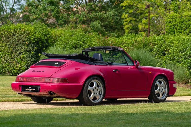 Porsche 964 (911) CARRERA 2 CABRIOLET “RUBYSTONE RED” 14