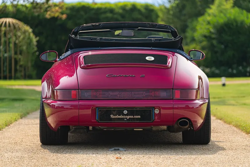 Porsche 964 (911) CARRERA 2 CABRIOLET “RUBYSTONE RED” 24