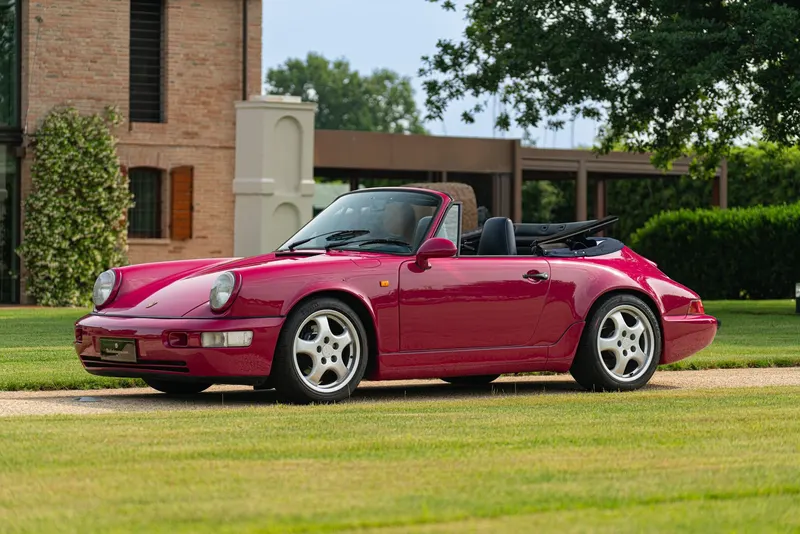 Porsche 964 (911) CARRERA 2 CABRIOLET “RUBYSTONE RED” 9