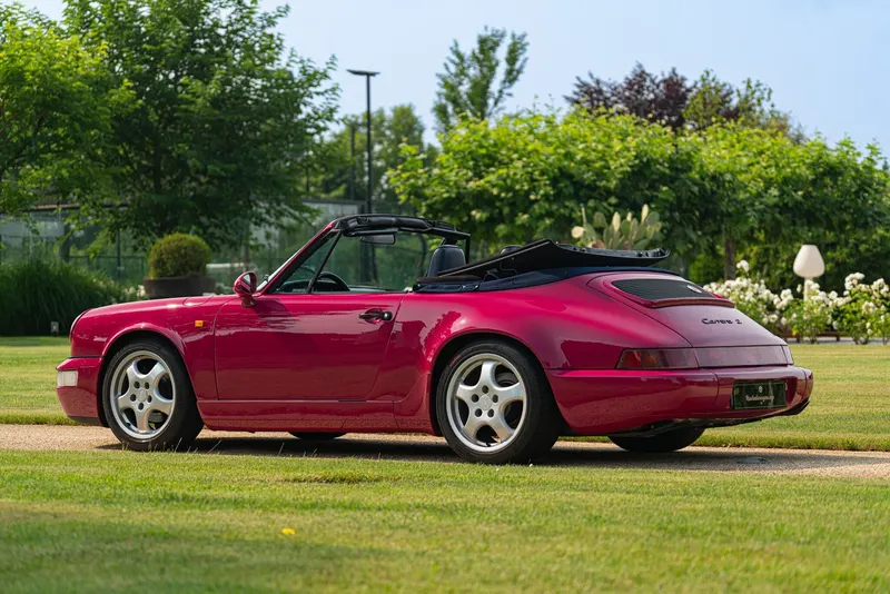 Porsche 964 (911) CARRERA 2 CABRIOLET “RUBYSTONE RED” 23