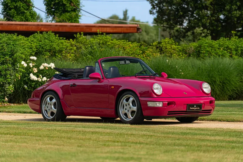 Porsche 964 (911) CARRERA 2 CABRIOLET “RUBYSTONE RED” 19
