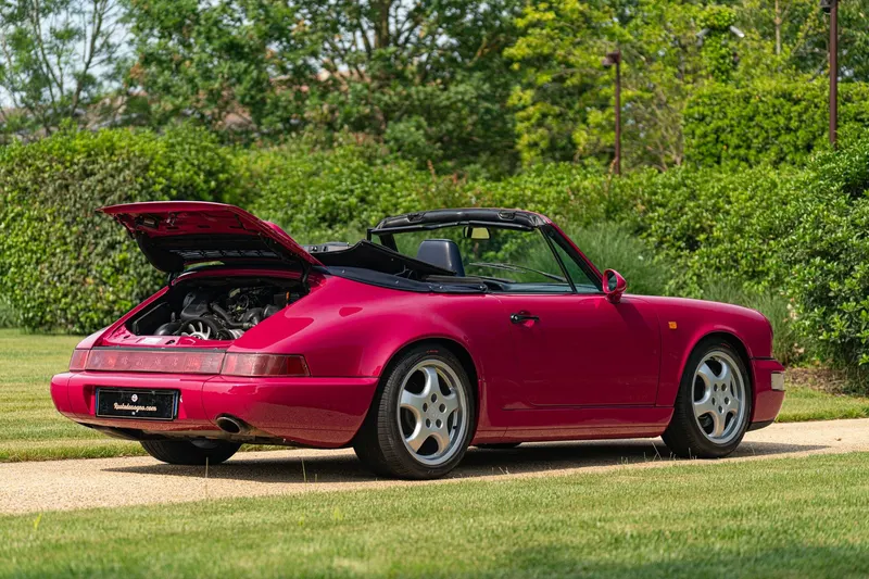 Porsche 964 (911) CARRERA 2 CABRIOLET “RUBYSTONE RED” 84