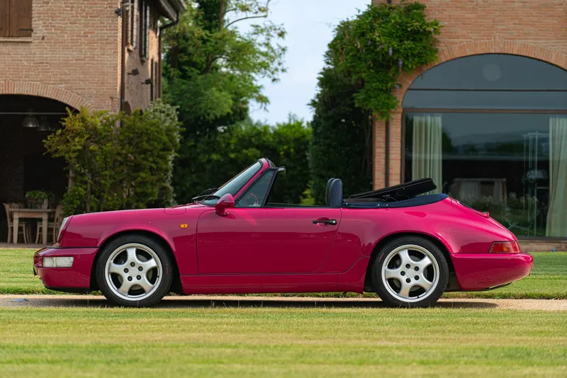Porsche 964 (911) CARRERA 2 CABRIOLET “RUBYSTONE RED” 12