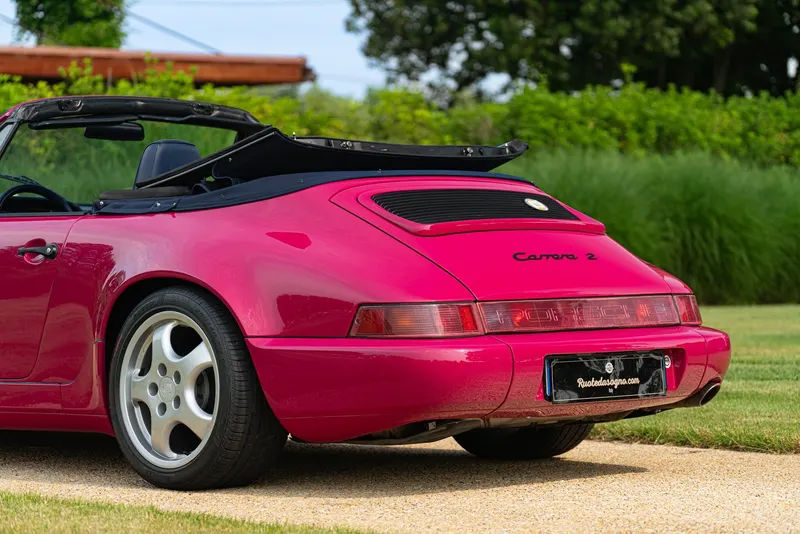 Porsche 964 (911) CARRERA 2 CABRIOLET “RUBYSTONE RED” 46