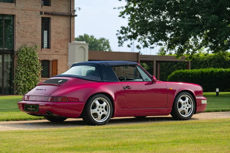 Porsche 964 (911) CARRERA 2 CABRIOLET “RUBYSTONE RED” 7