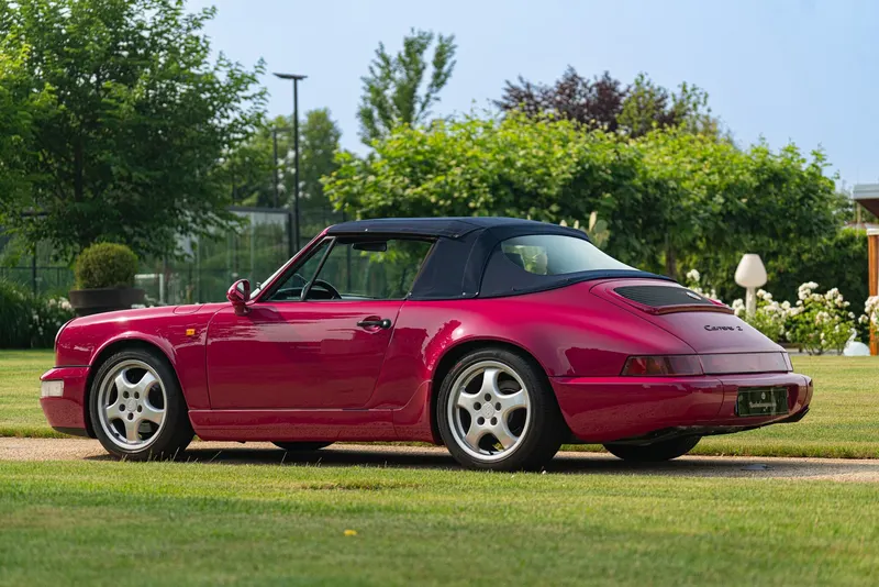 Porsche 964 (911) CARRERA 2 CABRIOLET “RUBYSTONE RED” 6