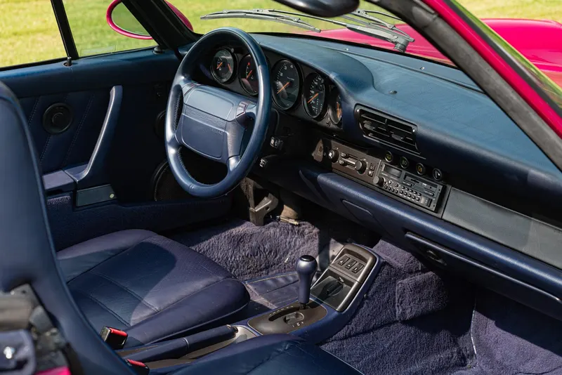 Porsche 964 (911) CARRERA 2 CABRIOLET “RUBYSTONE RED” 49