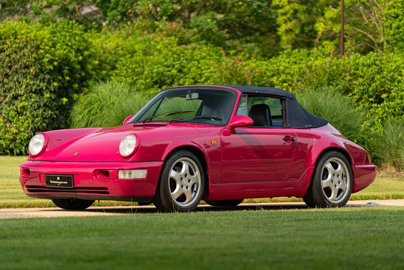 Porsche 964 (911) CARRERA 2 CABRIOLET “RUBYSTONE RED” 93
