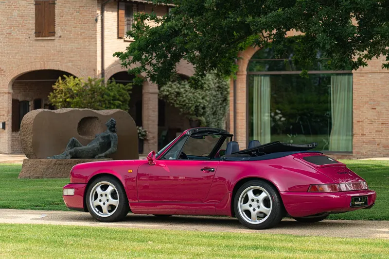 Porsche 964 (911) CARRERA 2 CABRIOLET “RUBYSTONE RED” 26