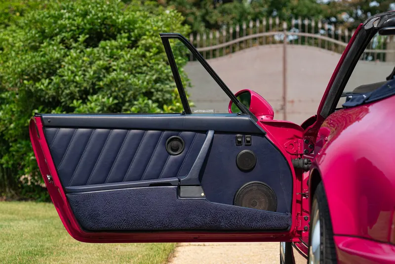Porsche 964 (911) CARRERA 2 CABRIOLET “RUBYSTONE RED” 60
