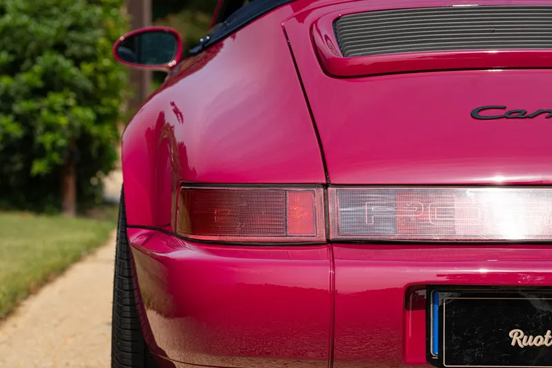 Porsche 964 (911) CARRERA 2 CABRIOLET “RUBYSTONE RED” 31