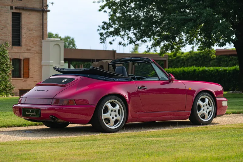 Porsche 964 (911) CARRERA 2 CABRIOLET “RUBYSTONE RED” 17