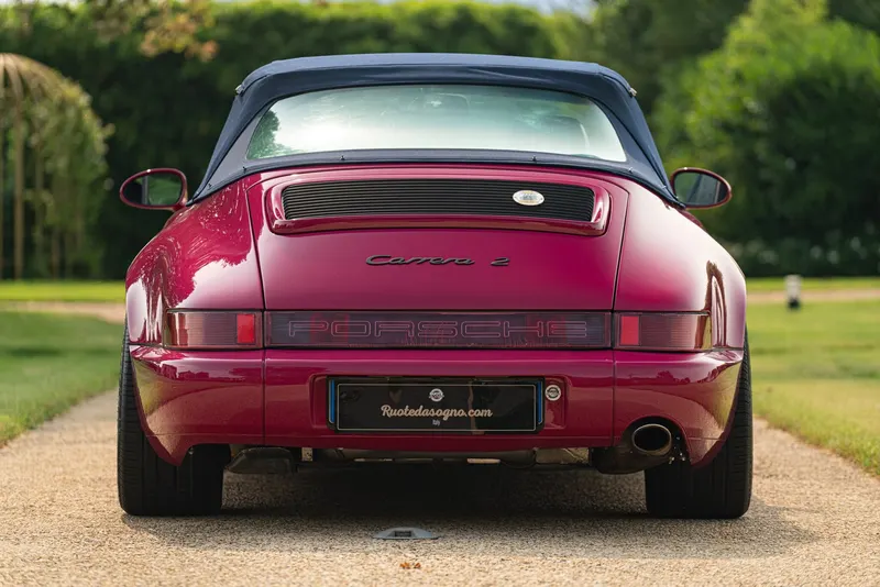 Porsche 964 (911) CARRERA 2 CABRIOLET “RUBYSTONE RED” 8