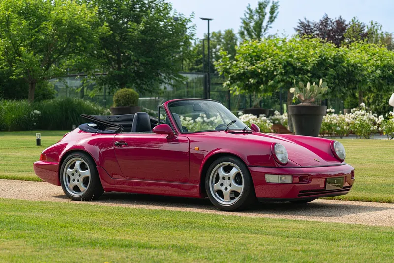 Porsche 964 (911) CARRERA 2 CABRIOLET “RUBYSTONE RED” 10