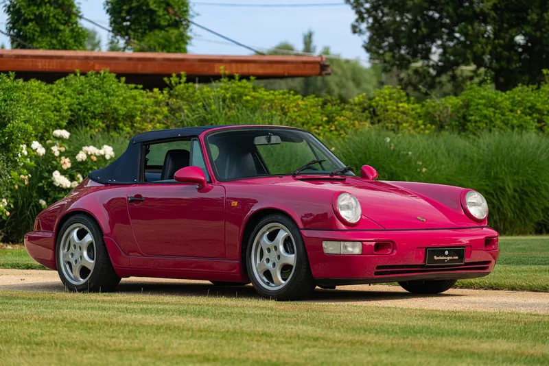 Porsche 964 (911) CARRERA 2 CABRIOLET “RUBYSTONE RED” 2