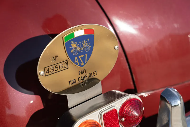 Fiat 1100 CABRIOLET CARROZZERIE SPECIALI 18