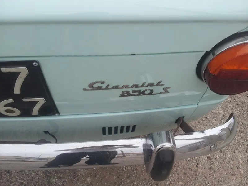 Fiat 850 S Giannini  certificata ASI con CRS 6