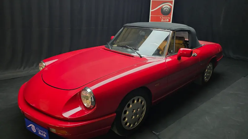 Alfa Romeo Spider 2.0i cc certificata ASI con CRS 15
