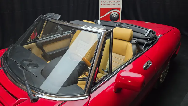 Alfa Romeo Spider 2.0i cc certificata ASI con CRS 11