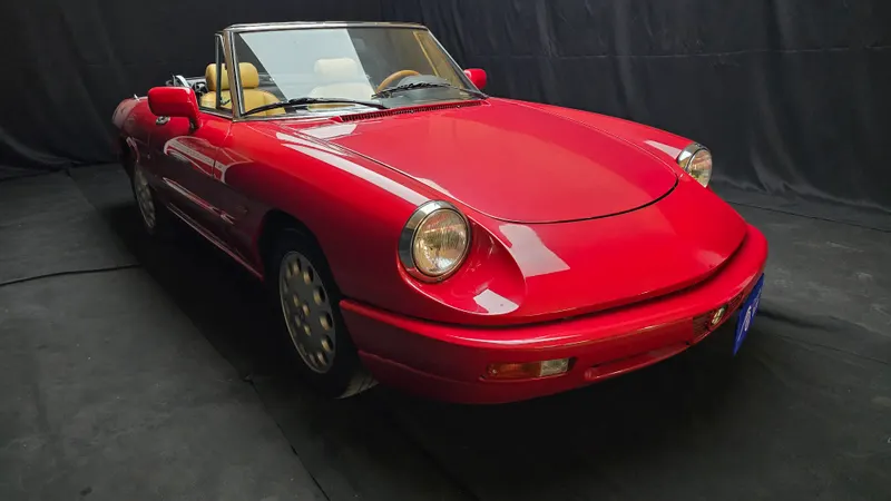 Alfa Romeo Spider 2.0i cc certificata ASI con CRS 18