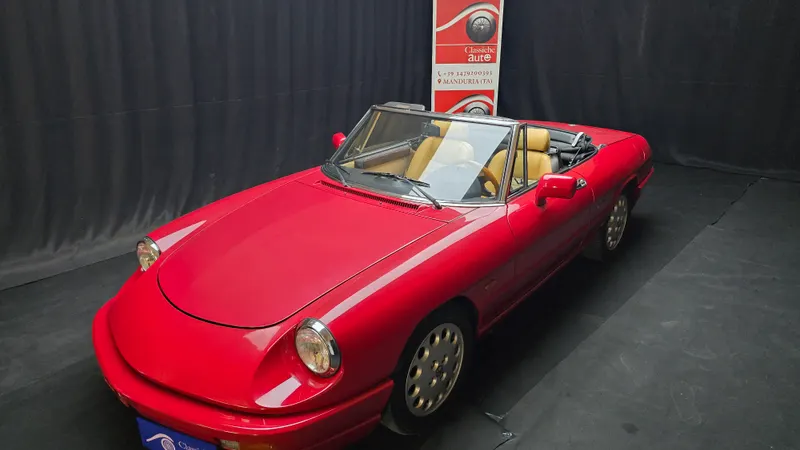 Alfa Romeo Spider 2.0i cc certificata ASI con CRS 9