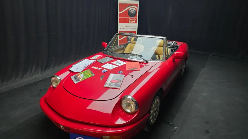 Alfa Romeo Spider 2.0i cc certificata ASI con CRS 6