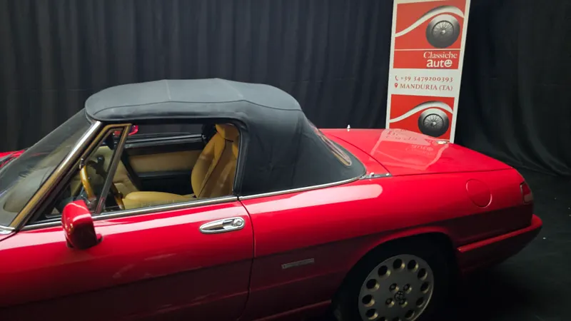 Alfa Romeo Spider 2.0i cc certificata ASI con CRS 20