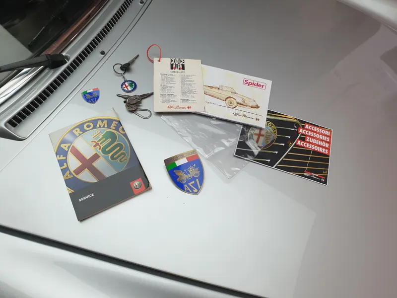 Alfa Romeo Spider 2.0 cc Quadrifoglio Verde 1986 certificata ASI con CRS 5